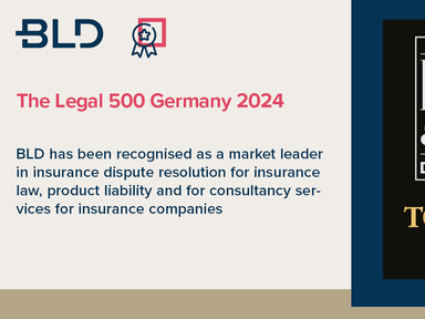 BLD remains a market leader in insurance dispute resolution